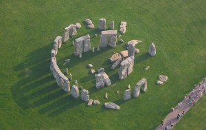 Stonehenge aerial view