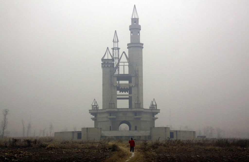 Abandoned Buildings- Wonderland Amusement Park- Beijing, China